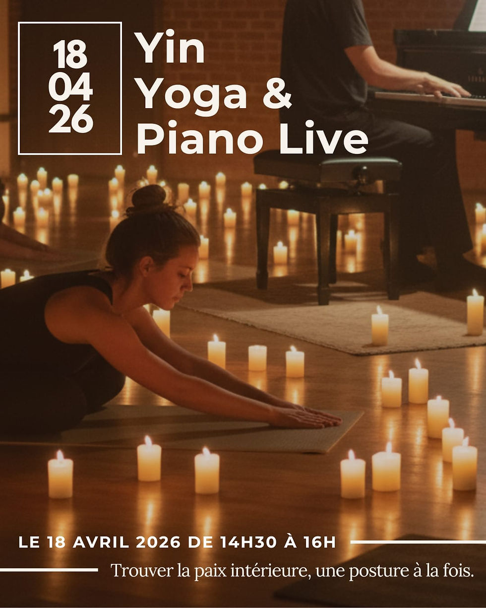 YIN YOGA & PIANO LIVE  - Pour les femmes 