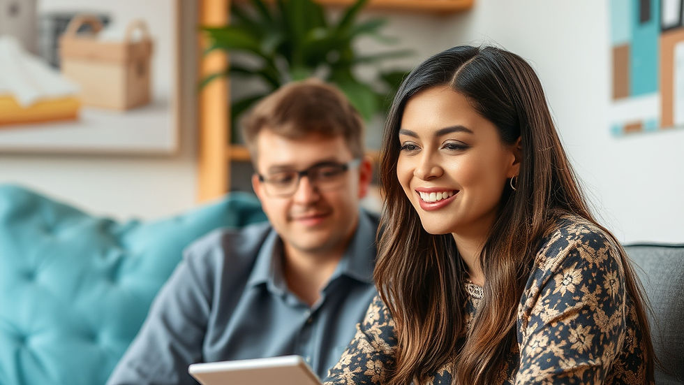Eye-level view of a learner engaging in a casual English conversation at a café