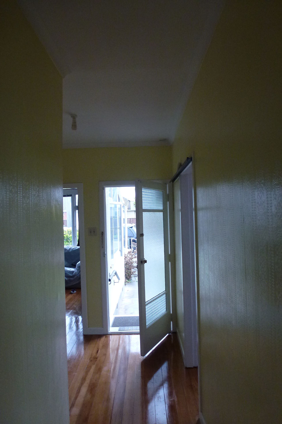 view to outside door