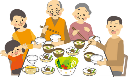 今日の食事に「まごわやさしいこ」