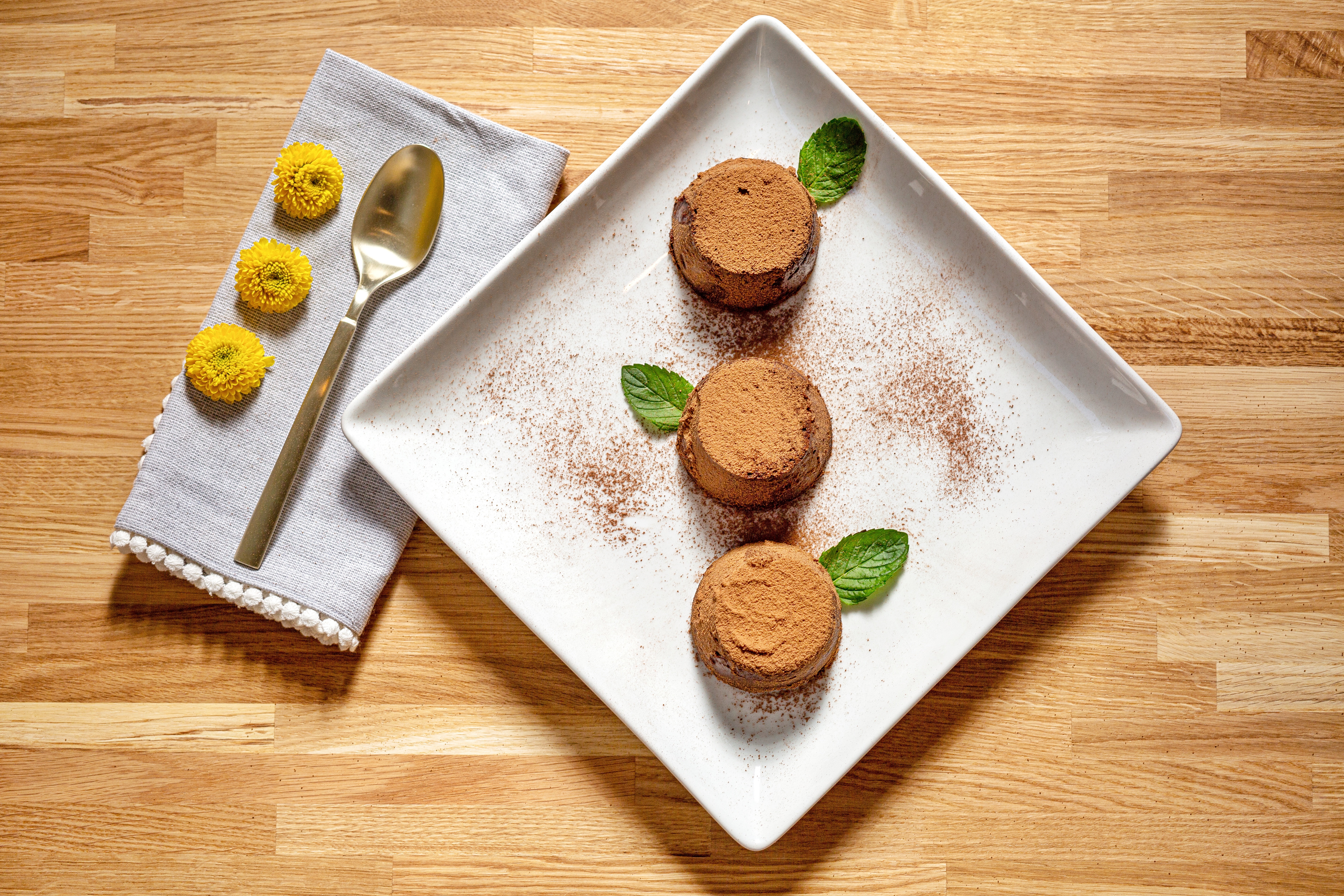 Arranged Food and Objects