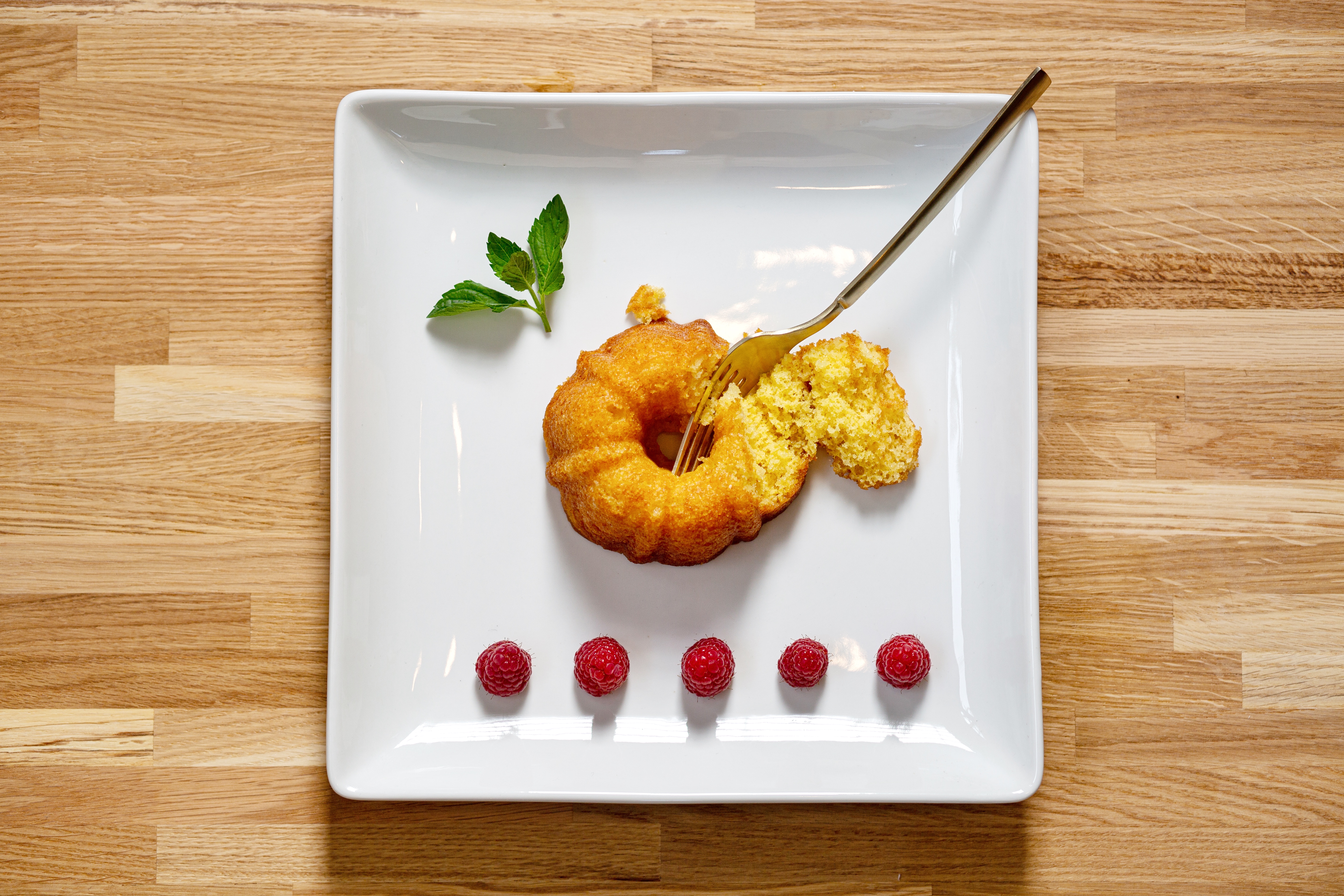 Arranged Food and Objects
