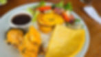 Delicious deconstructed Costa Rican Enchiladas