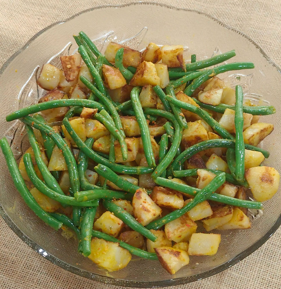 Potato and French Beans Salad