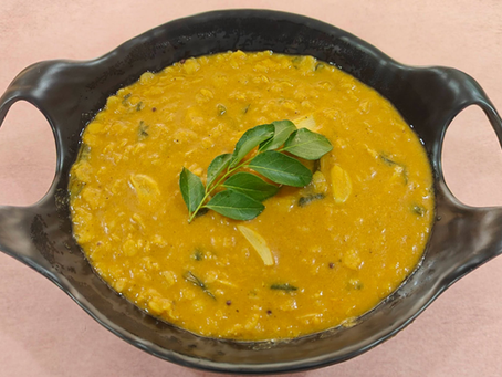 Spiced Tuvar Dal (Lentil Curry)