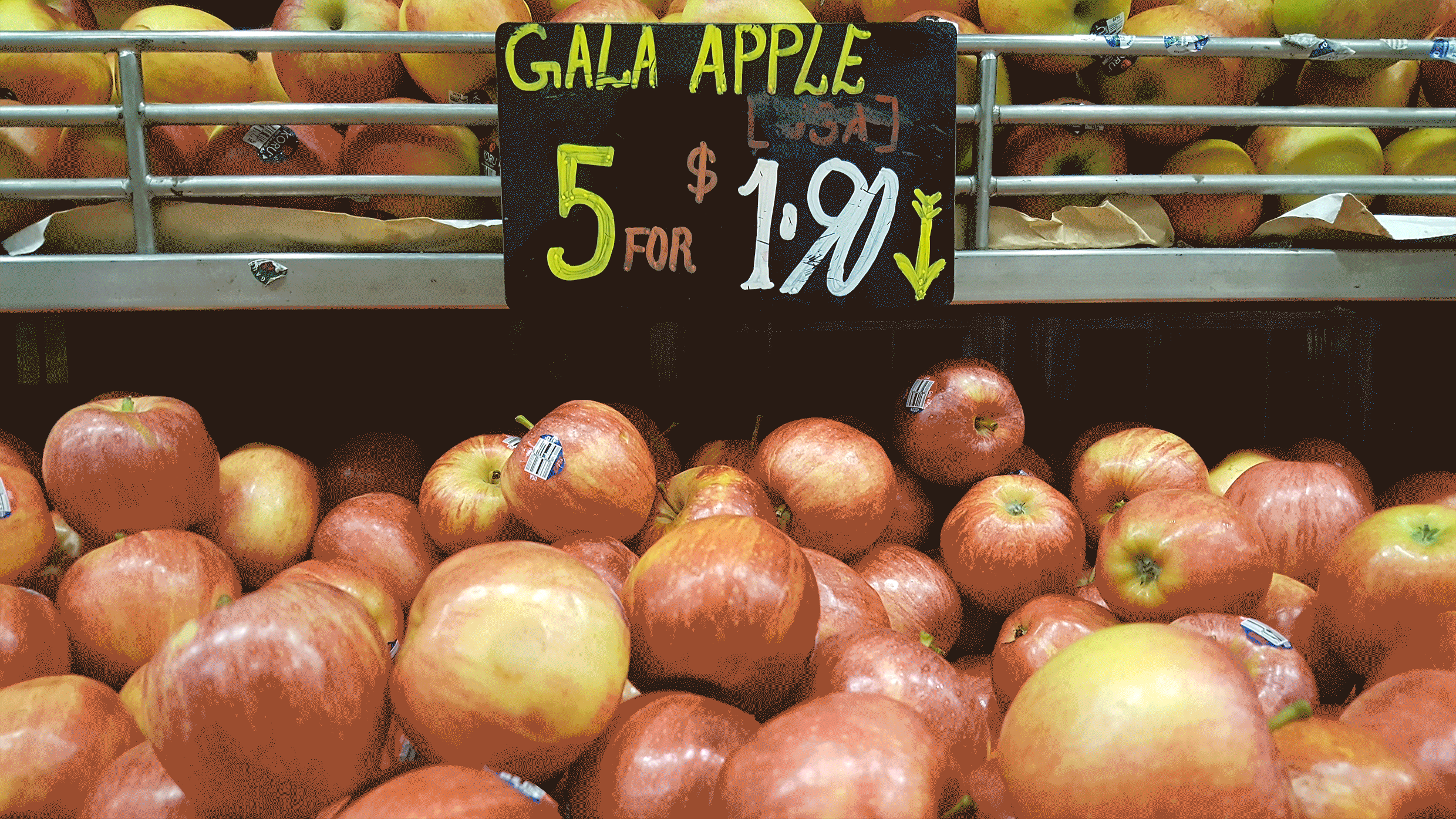 20 types of apples sold at Mustafa