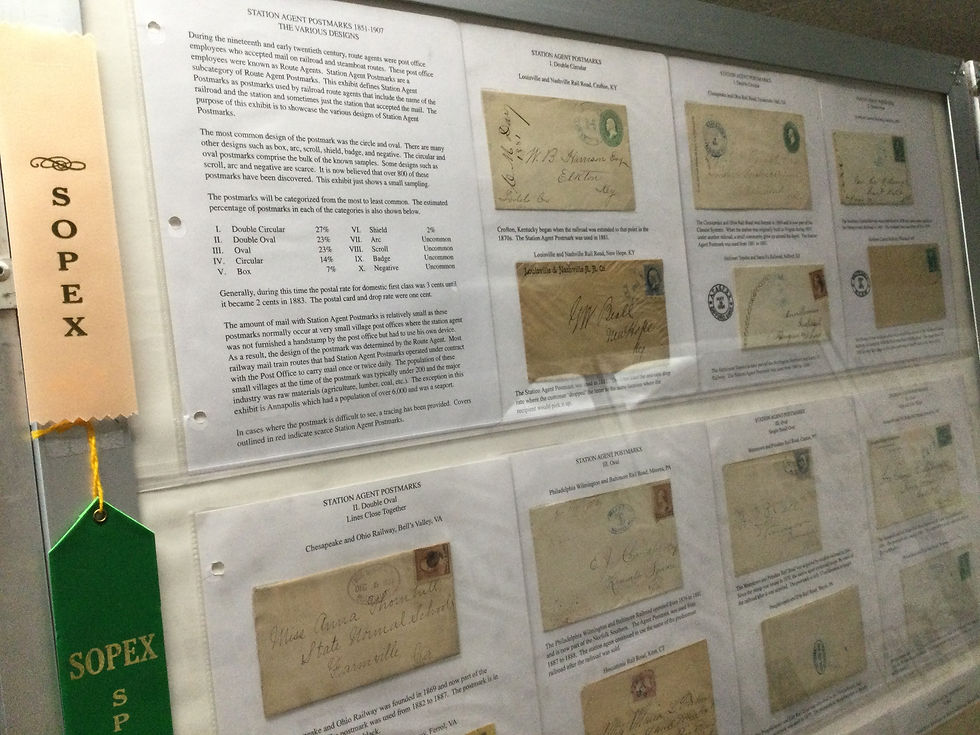 Special Award: Station Agent Postmarks 1851-1907 The Various Designs - Steward Chang