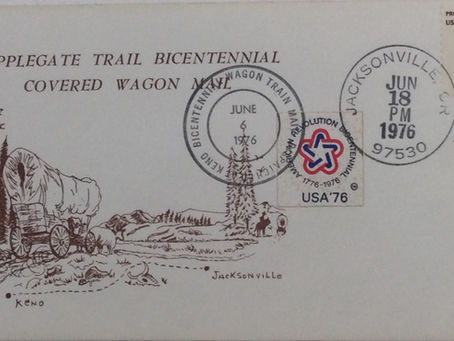Applegate Trail Covered Wagon Mail