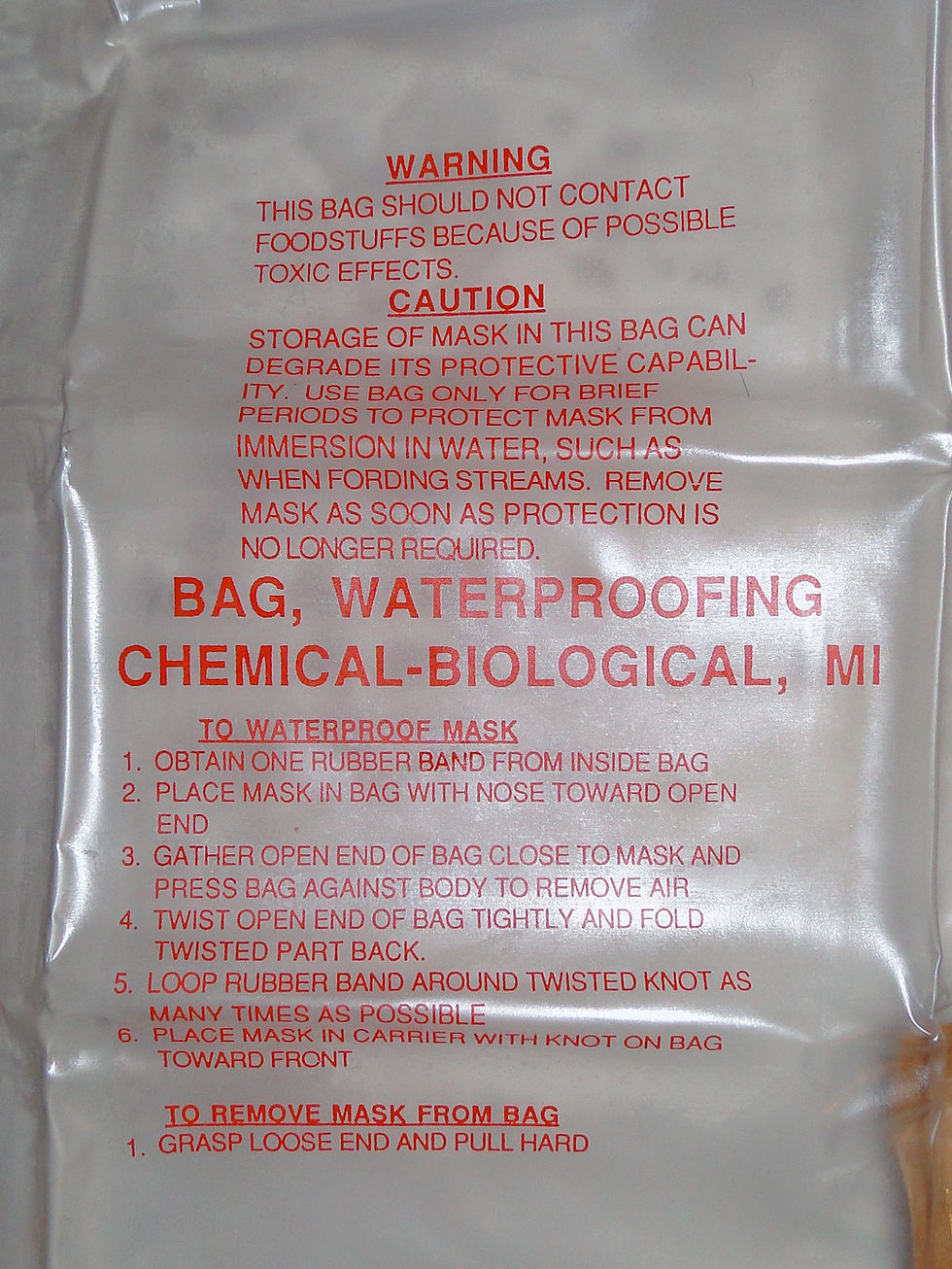 Waterproof bag