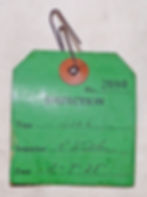 Inspection tag