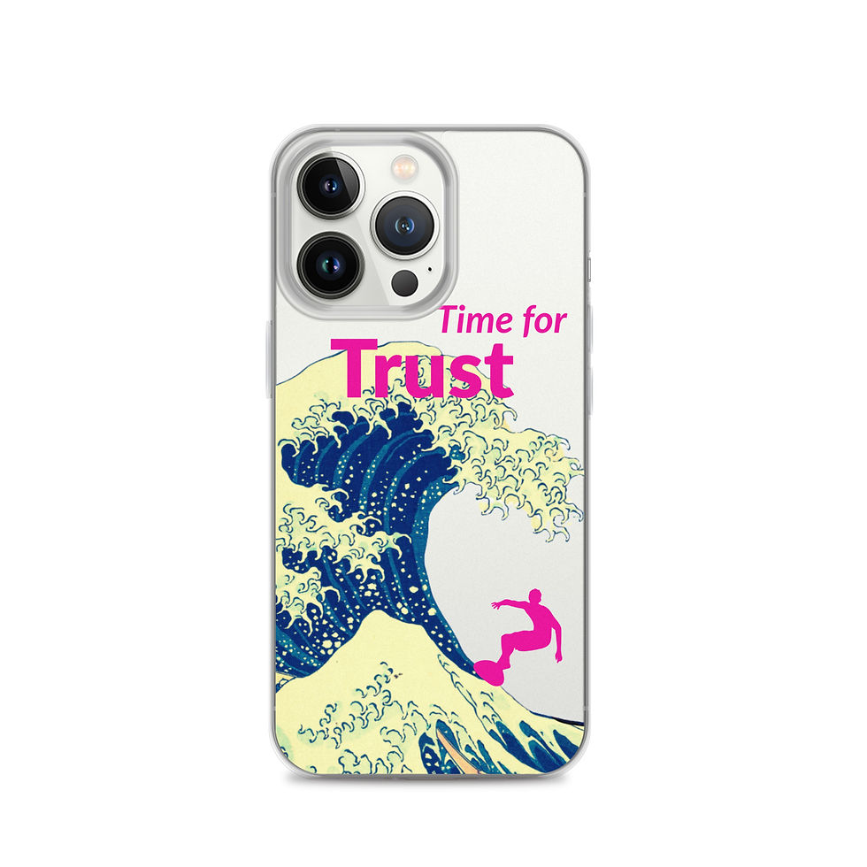 Thumbnail: Time for Trust iPhone case