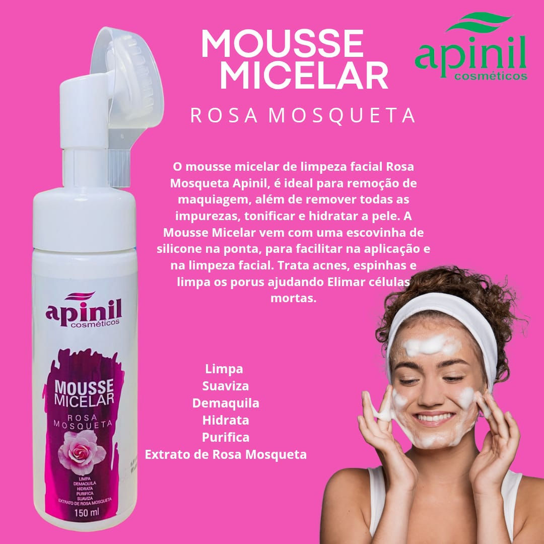 mousse micelar atacado