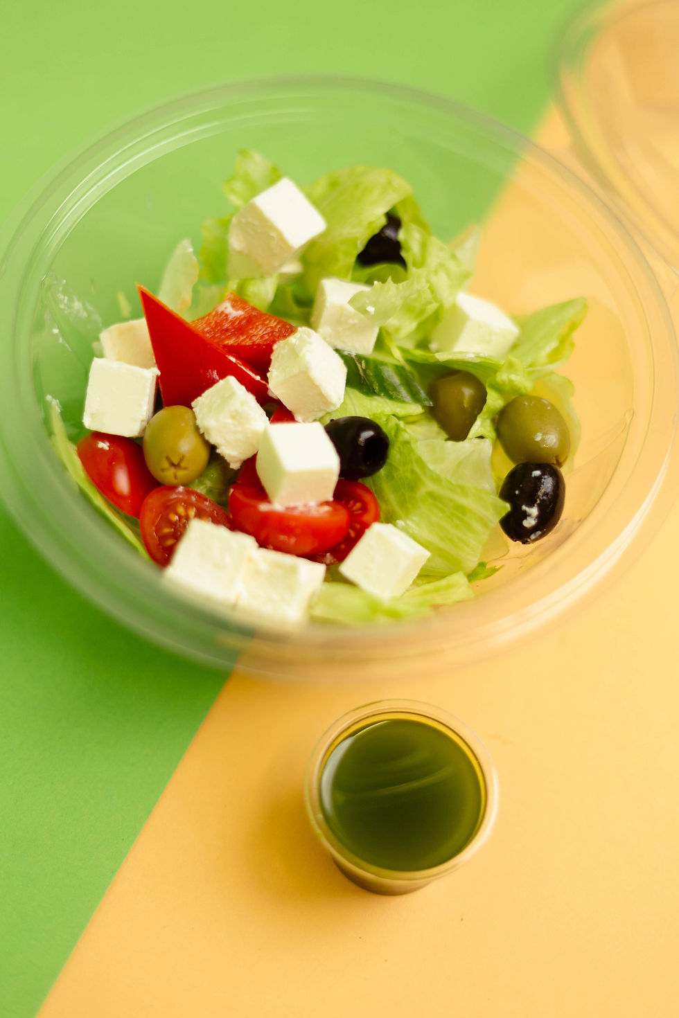 Dārzeņu salāti ar mīksto sieru un mērci 300 gr