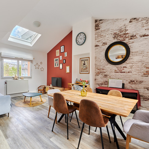 Photographie immobilière avec correction du contre jour