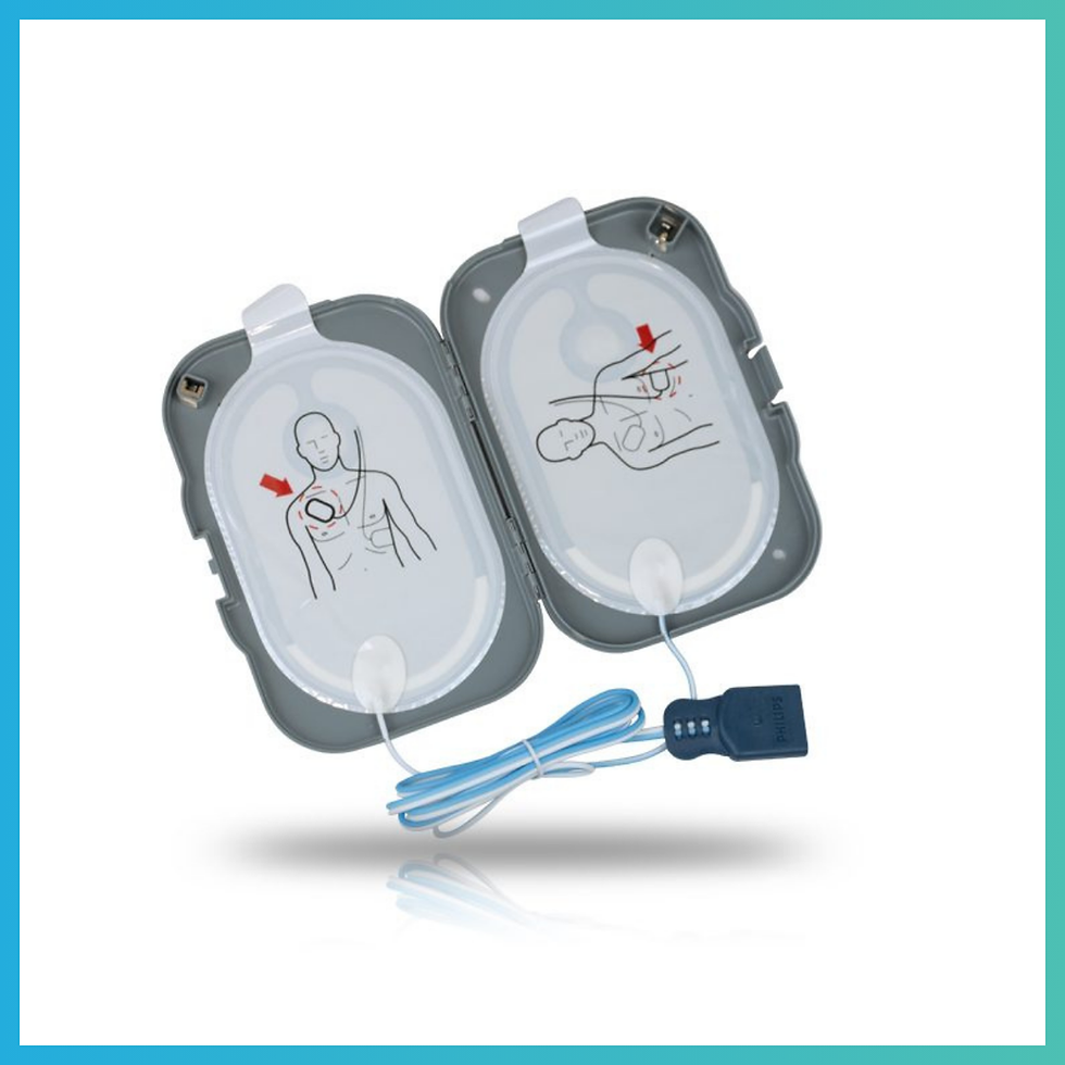 ภาพขนาดย่อ: แผ่นอิเล็กโทรด-เครื่อง-aed-philips
