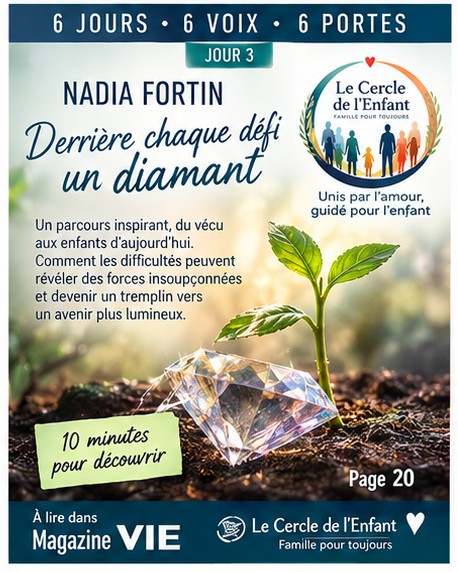 Nadia Fortin — Derrière chaque défi un diamant