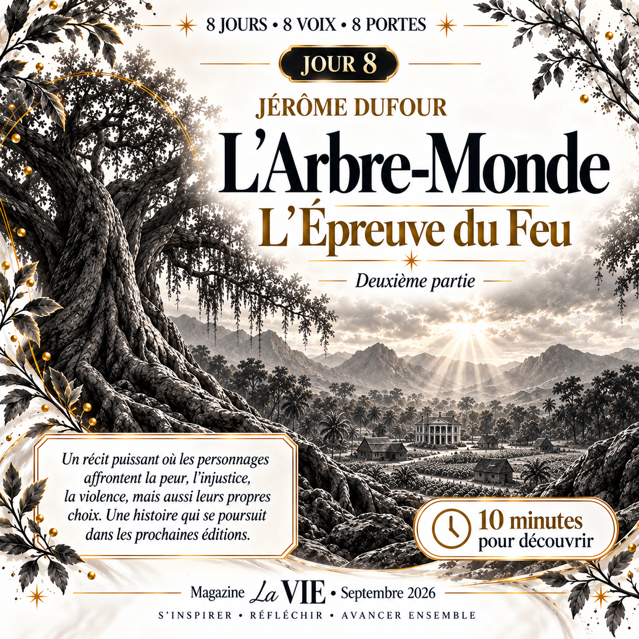 Jérôme Dufour — L’Arbre-Monde : L’Épreuve du Feu