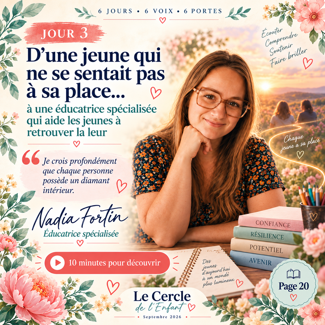 Nadia Fortin — Derrière chaque défi un diamant