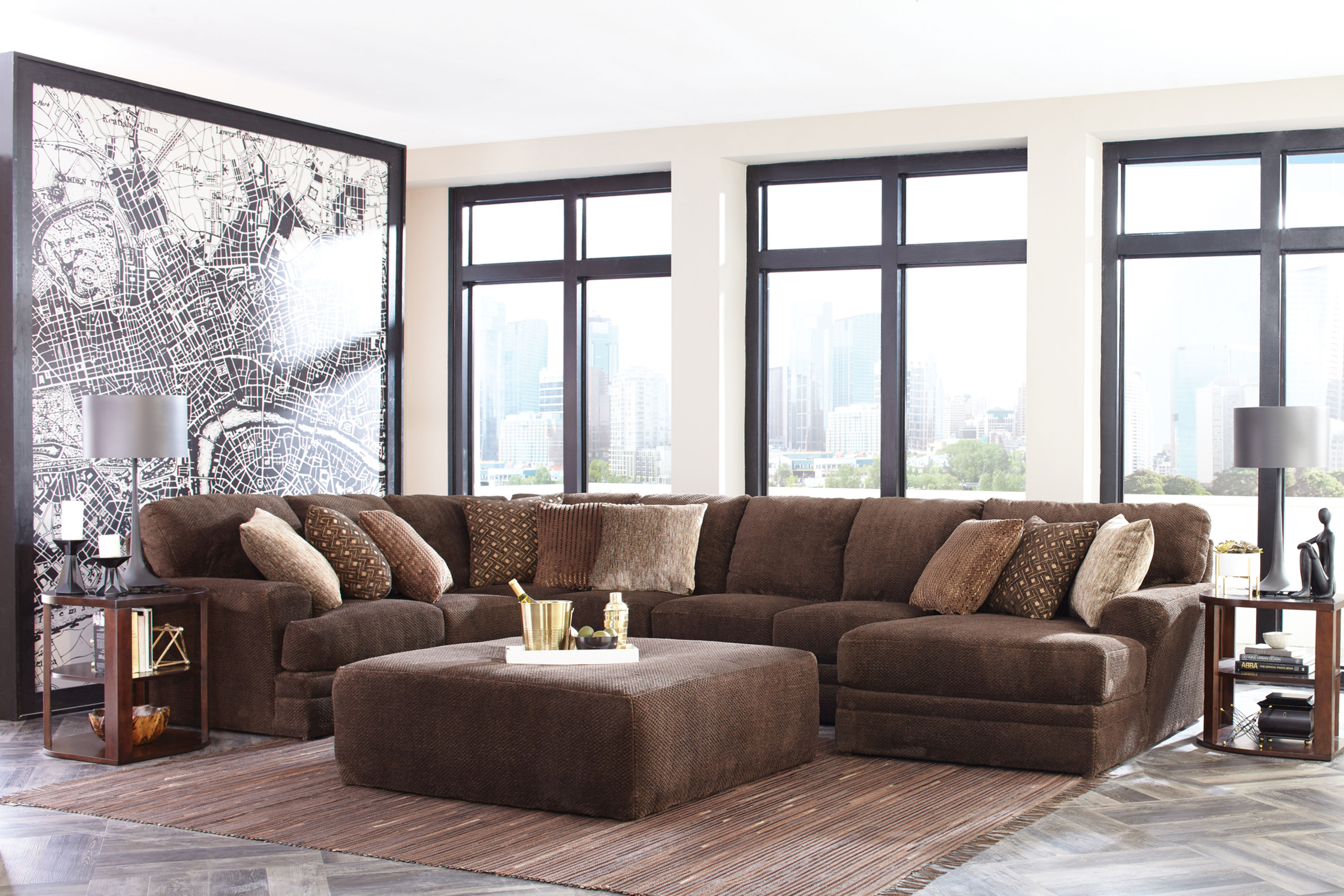 Mocha Mammoth Sectional