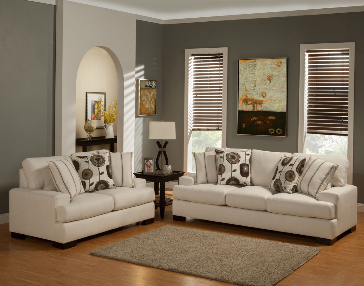Danda Fabric Sofa Set