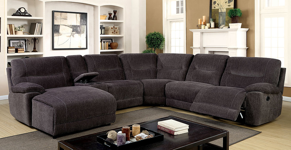 Smoke Sectional Set InStyleFurniture Inc