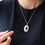 Miniatura: Colar oval Lapis Lazuli