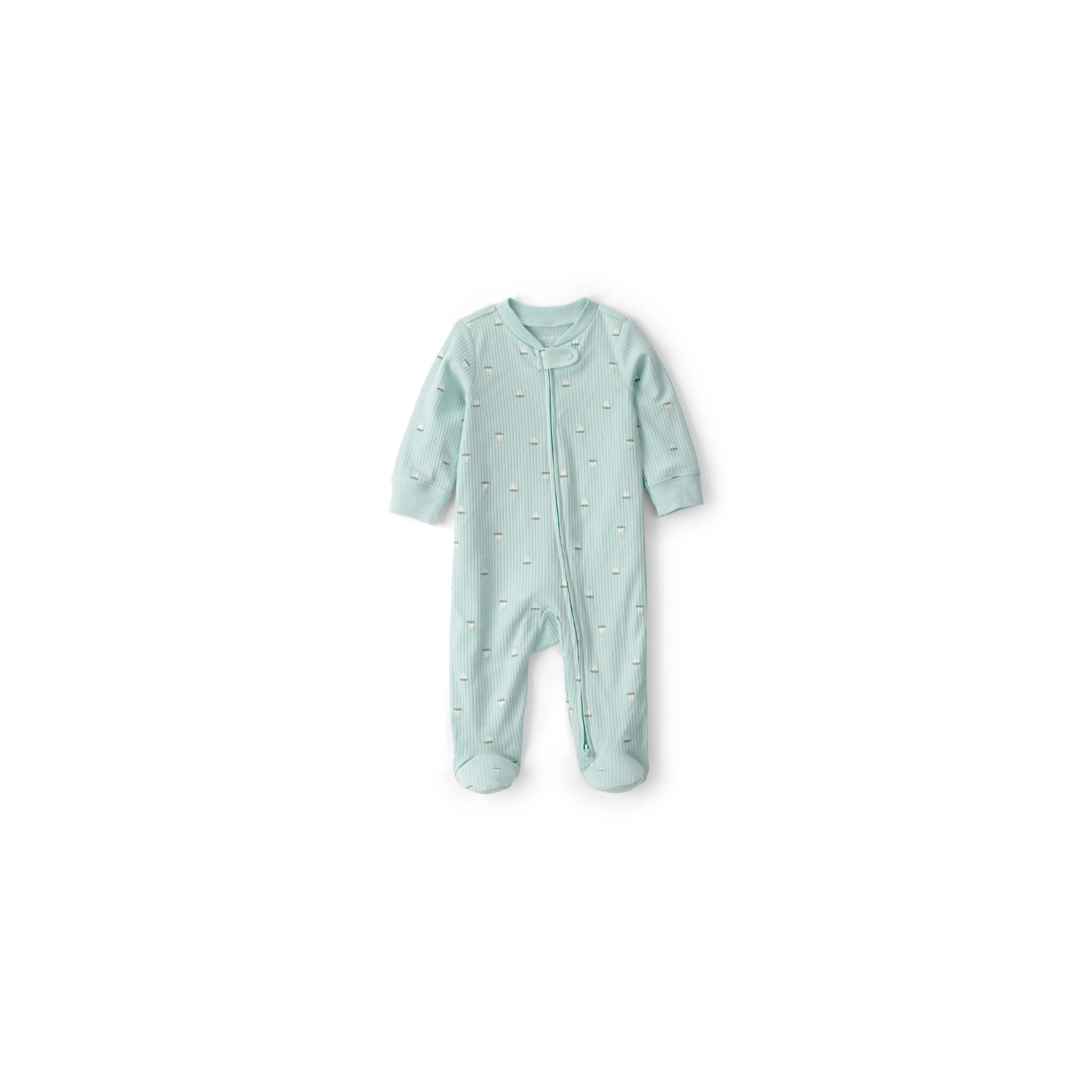 Sailboat 2-Way Zip Sleep & Play Pajama