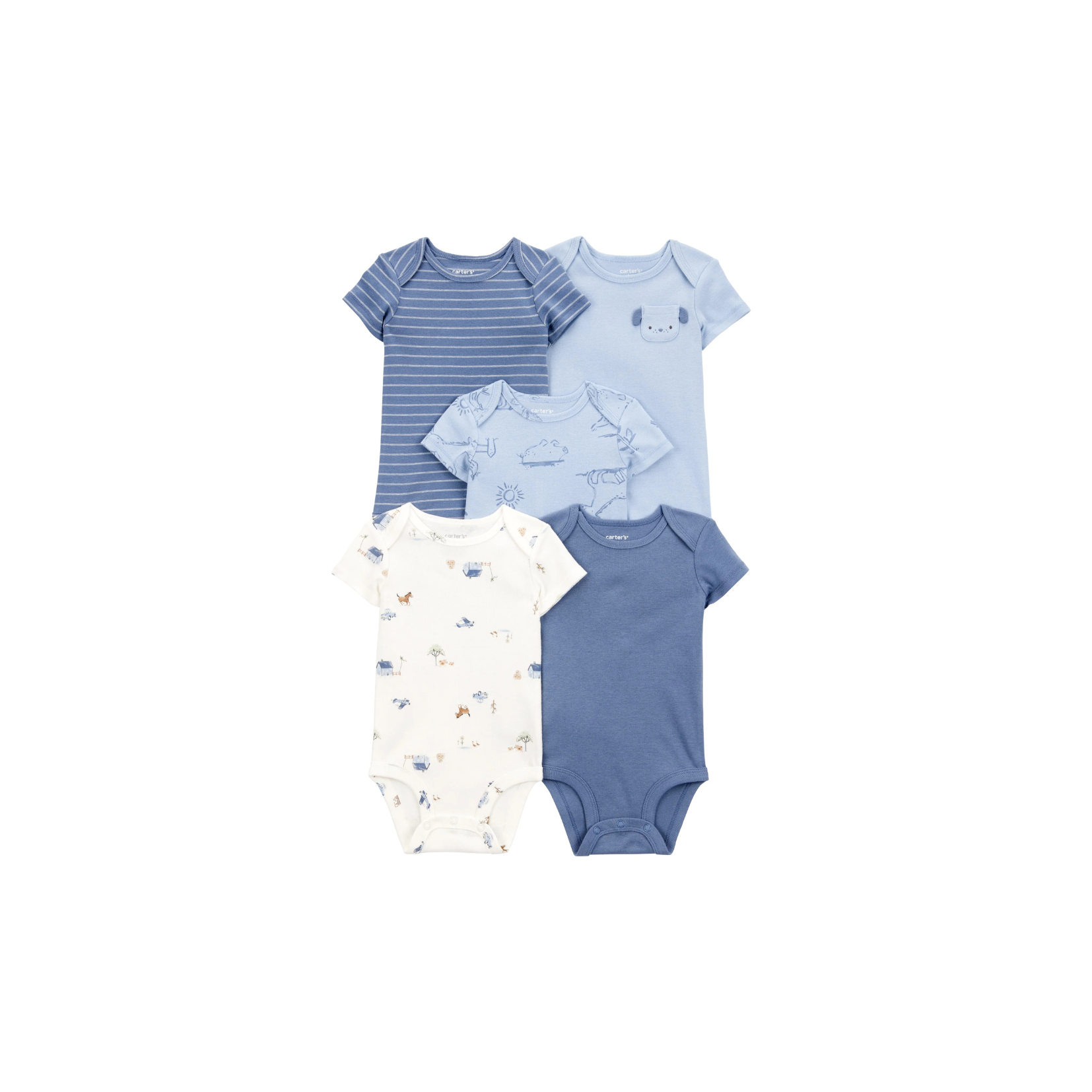 Set de 5 Mamelucos Carter's
