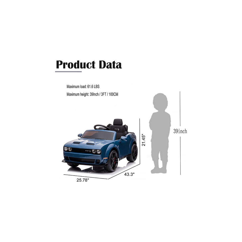 Miniatura: Carro Montable Dodge Challenger SRT