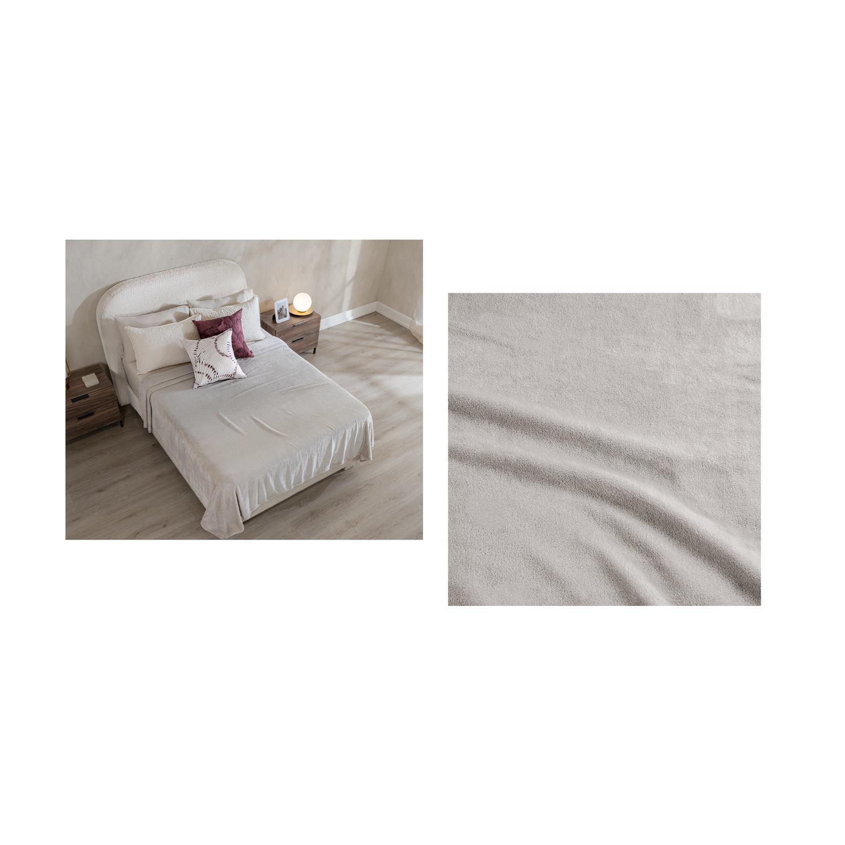 Cobertor Ligero Avellana | 2.45m x 2.20m