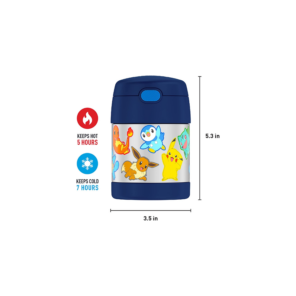Miniatura: Contenedor de Alimentos Térmico 10 oz (Pokemon)