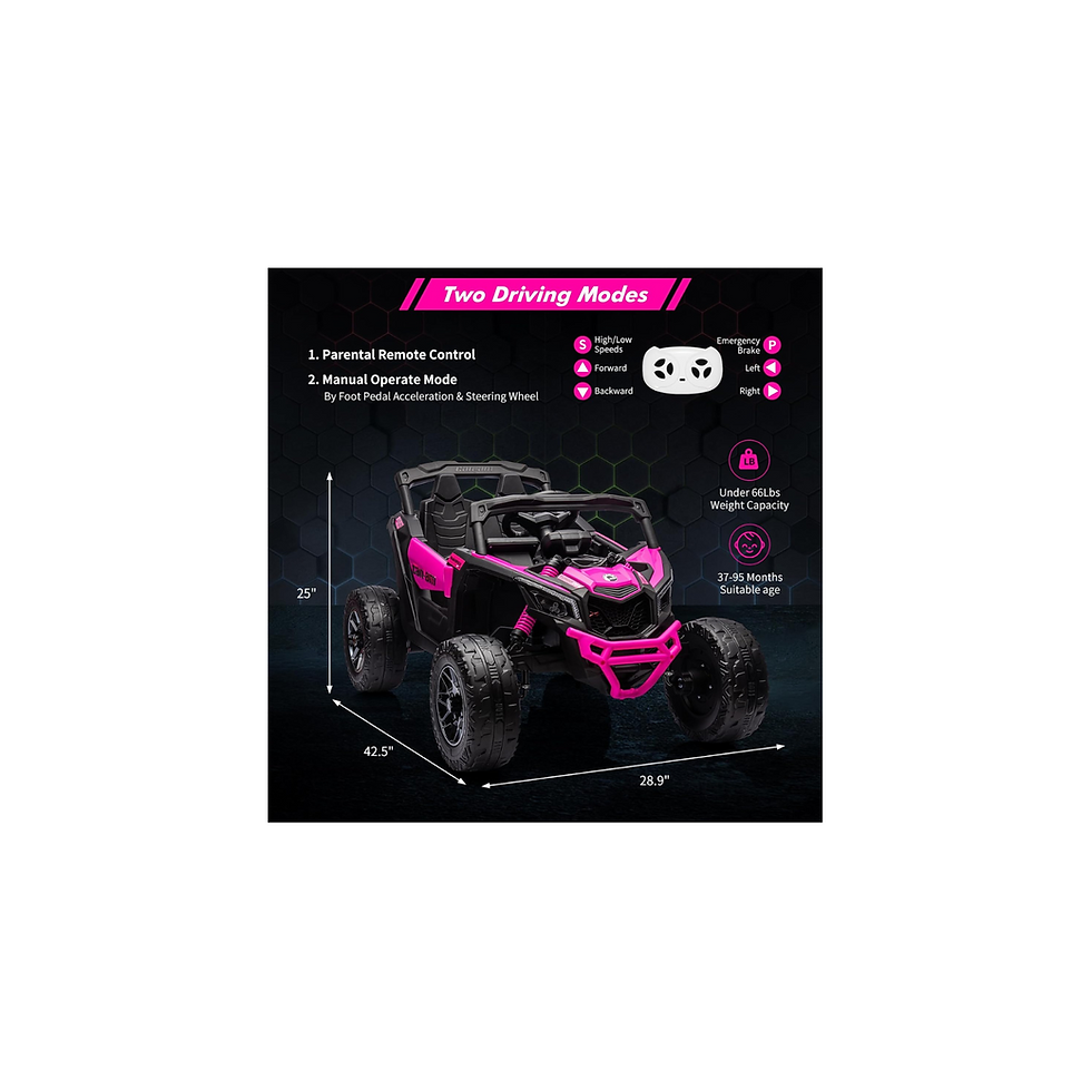 Miniatura: 24V Can Am Maverick 1-Asiento UTV