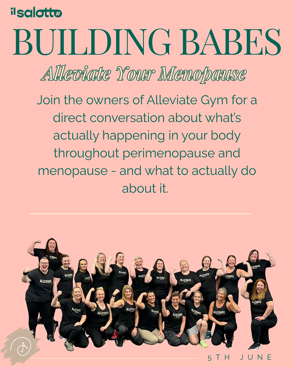 Building Babes: Alleviate Your Menopause
