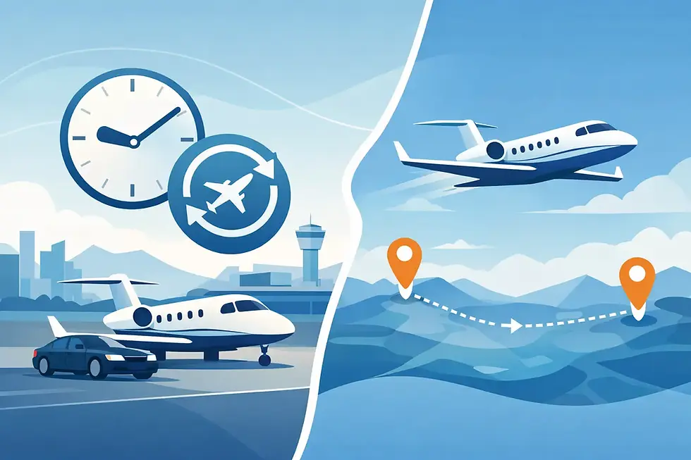 Hourly Charter Versus Point to Point Explained