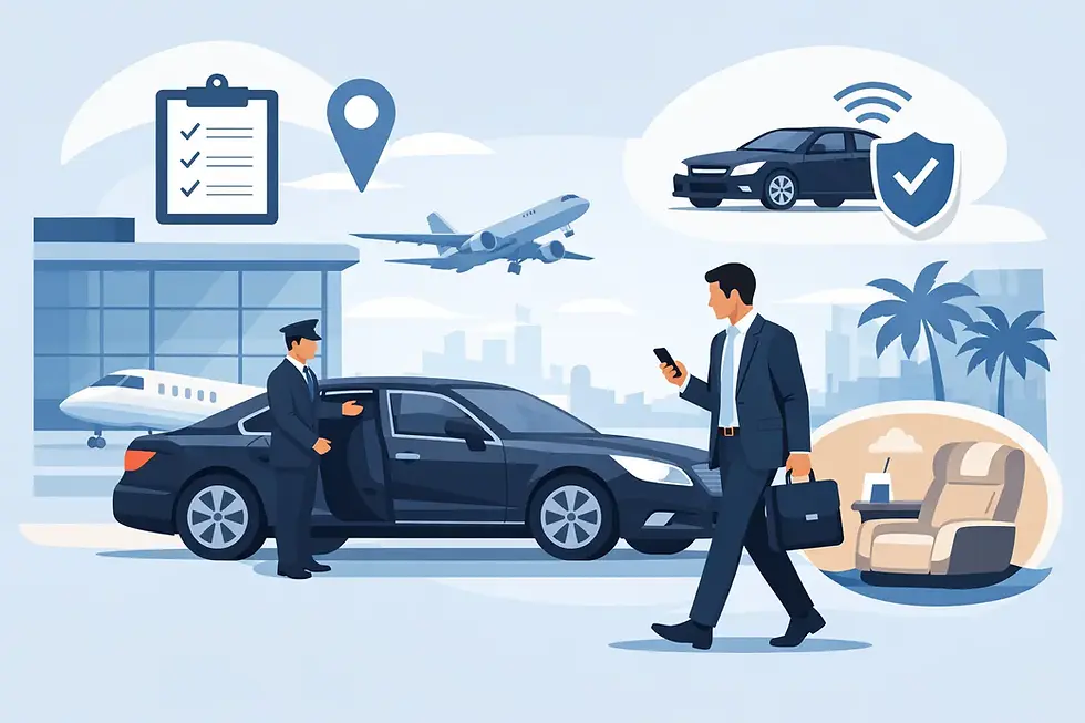 Best Airport Transfer Features for Executive Travel