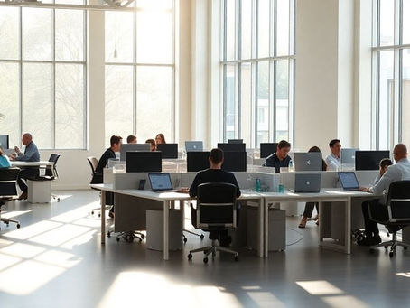 Die Zukunft der Arbeit: Effizienz durch Shared Desks