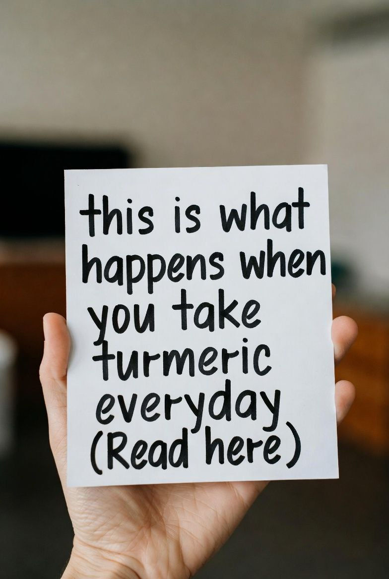 What Happens When You Take Turmeric Every Single Day