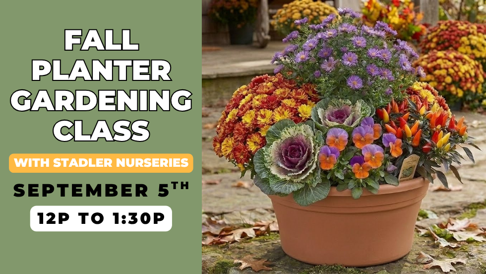 Fall Planter Gardening Class