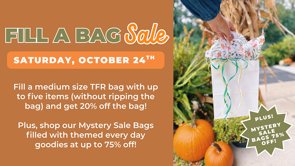 Fill A Bag Sale
