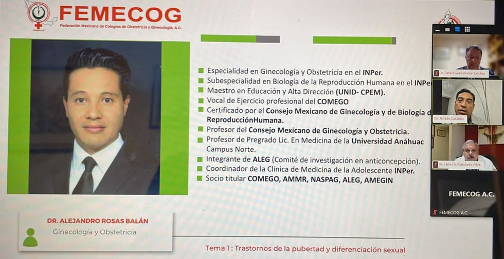 Curso Longitudinal de actualización en Ginecología