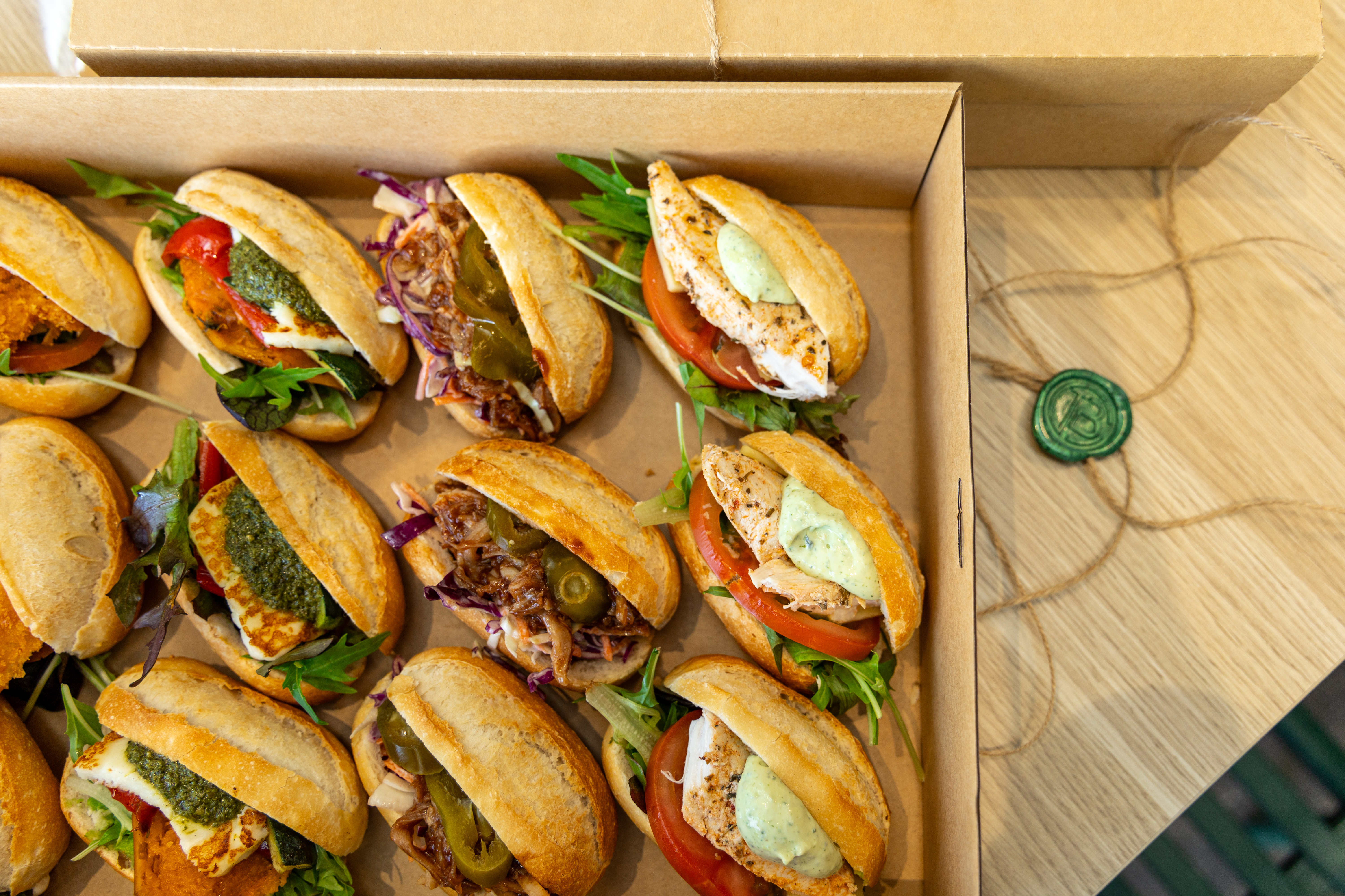 Arranged Food and Objects