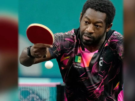 JO Paris 2024-Tennis: Ibrahima Diaw qualifié pour les 32es de finale du tournoi de tennis de table