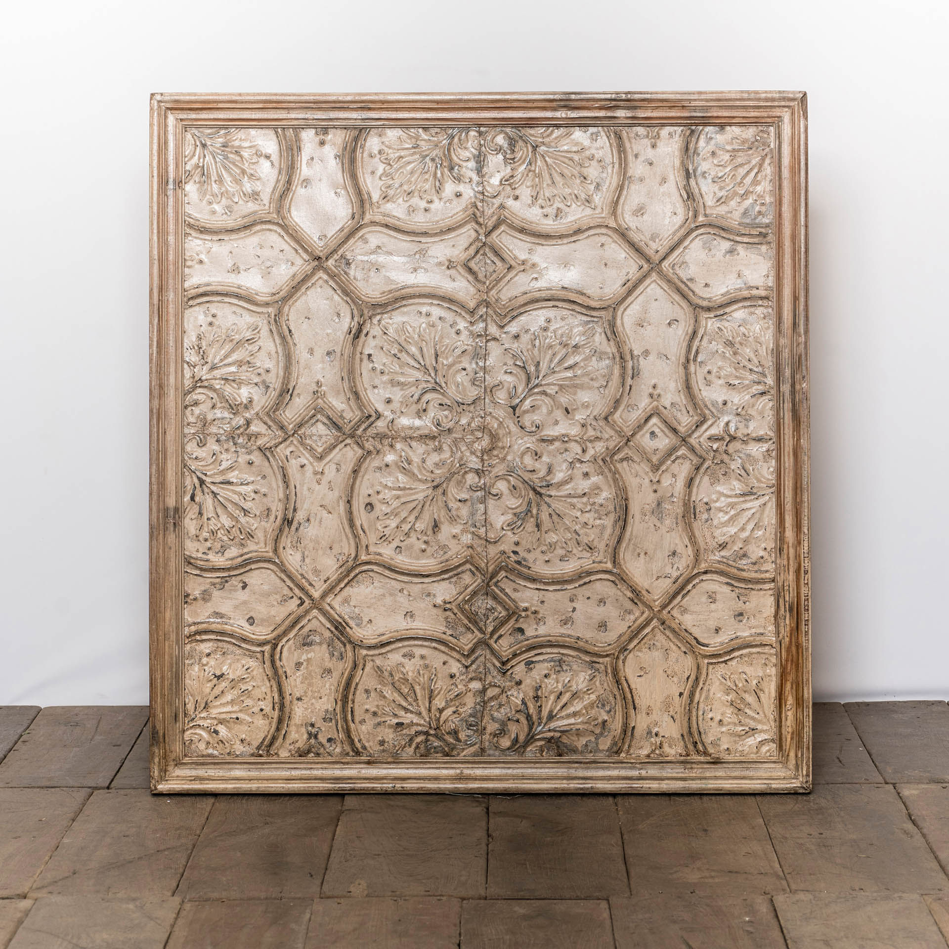 Plaque victorienne en tôle - Grand format - ref 145