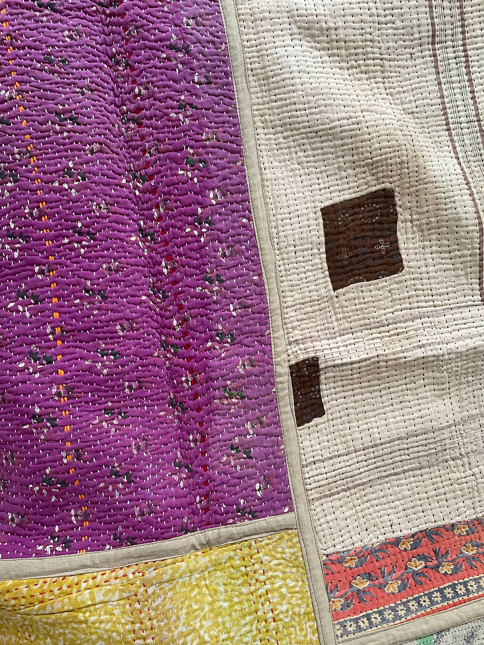 Miniature : Grand kantha vintage - ref 1093