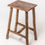 Miniature : Tabouret haut en teck - ref 1261