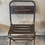 Thumbnail: Chaise industrielle en métal  - ref 1197