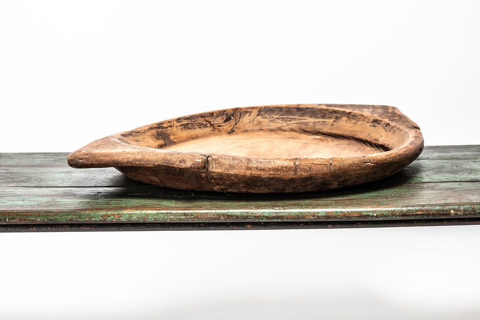 Miniature : Grand plateau en bois " vintage -  ref 1232
