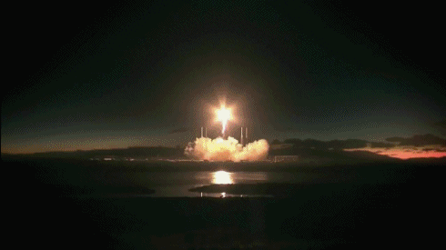 Verwendung neuster Raketentechnik!