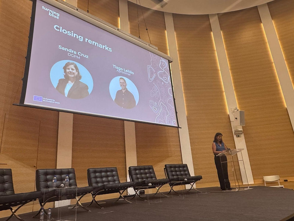 DGPM marca presença no encerramento da conferência final do projeto Turning Blue
