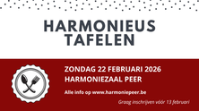 Harmonieus tafelen op 22 februari 2026